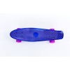 Фото 5 - Скейтборд пластиковий Penny TONED VIOLET 22in металізована дека Fish SK-501-4 (фіолетовий)