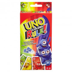 Настільна карткова гра Уно Гра Кольорів (Uno Colors Rule). Mattel (DWV64)