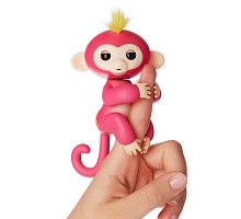 Фото Інтерактивна мавпочка Fingerlings Bella рожева