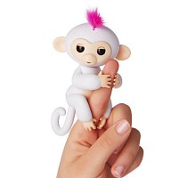 Фото Інтерактивна іграшка мавпочка Fingerlings Sophie біла
