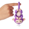 Фото 3 - Інтерактивна іграшка мавпочка Fingerlings Mia фіолетова