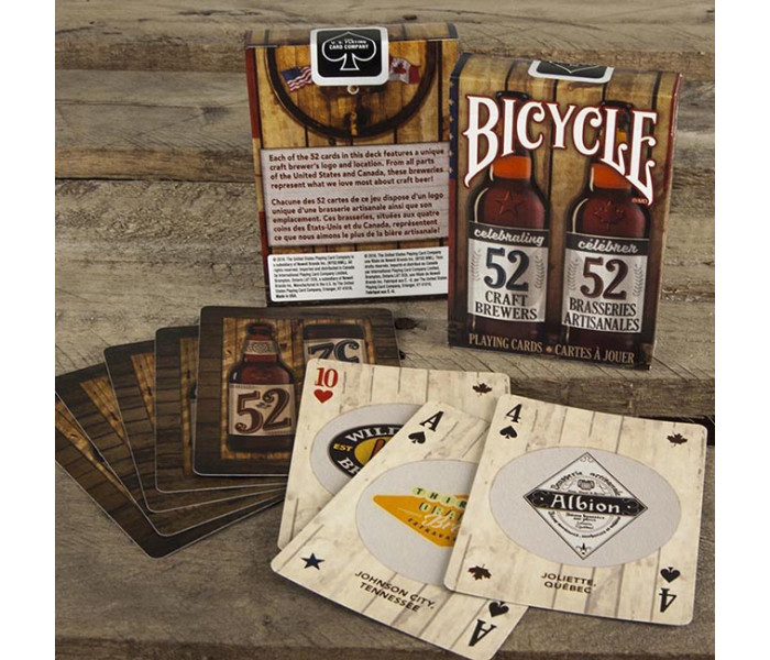 Карты Bicycle Craft Beer Spirit of North America