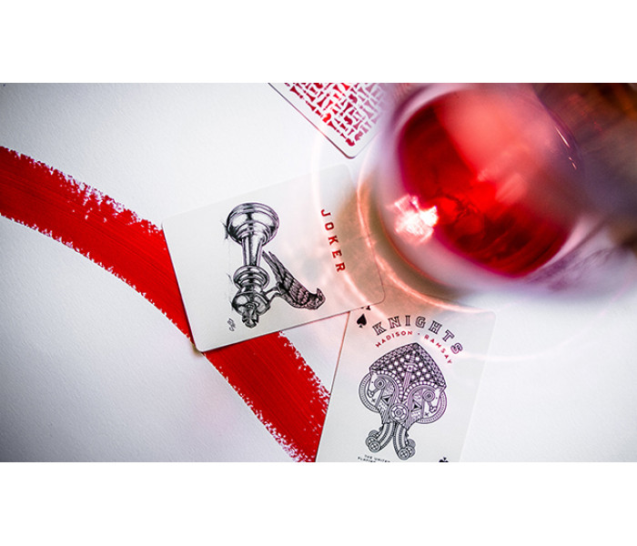 Карти Knights Red від Ellusionist