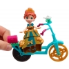 Фото 5 - Анна на велосипеді, Маленьке королівство, Disney Frozen Hasbro, B5190 (B5188)