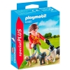 Фото 2 - Ігровий набір Дівчинка з собаками, Playmobil, 5380
