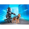 Фото 2 - Поліцейський спецназівець з собакою (5369), Playmobil, 5369