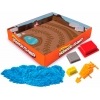Фото 3 - Kinetic Sand Construction Zone - пісок для творчості, блакитний, формочки, 283 г, Wacky-tivities, 71417-2