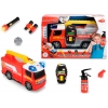 Фото 3 - Пожежна машина з аксесуарами пожежного (світло, звук), 33 см, Dickie Toys, 371 6006