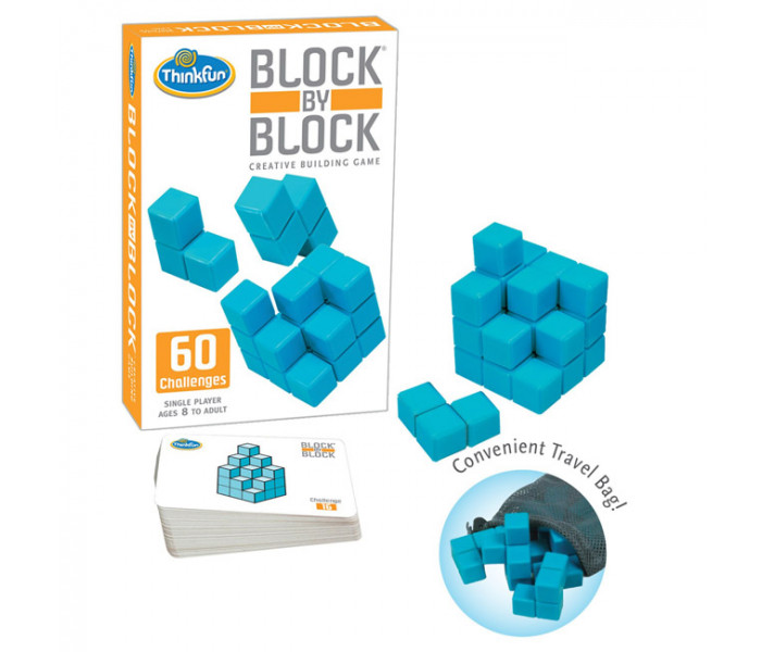 Блок за блоком - головоломка, ThinkFun Block By Block. 5931