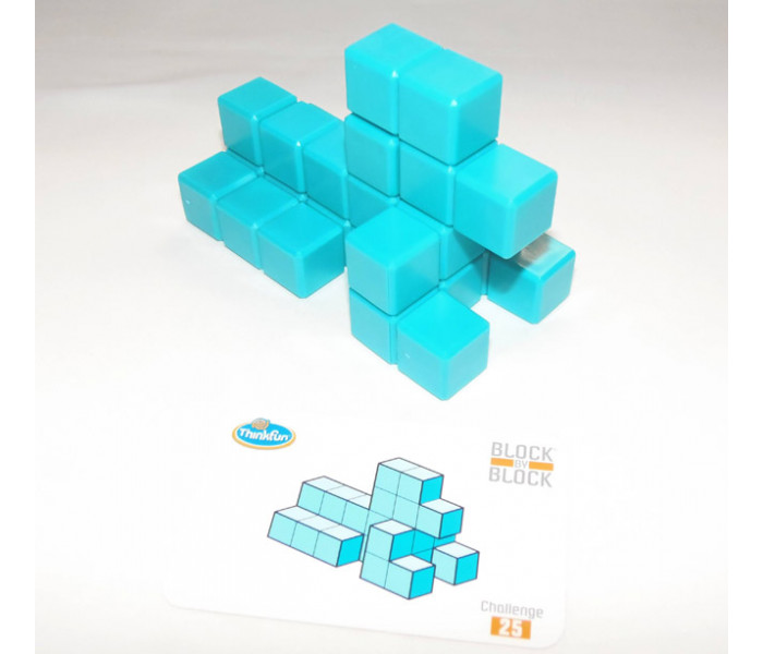 Блок за блоком - головоломка, ThinkFun Block By Block. 5931
