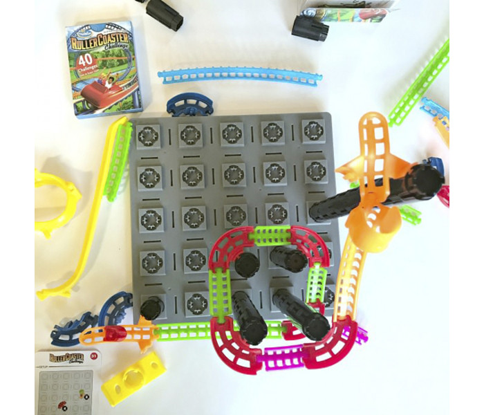 Гра-головоломка - Американські гірки, ThinkFun Roller Coaster Challenge (76343)