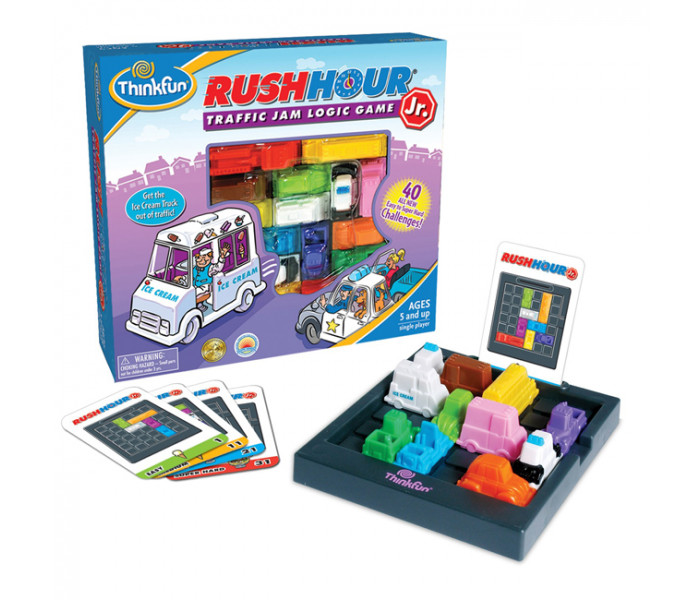 Час пик Детская - игра-головоломка, ThinkFun Rush Hour Jr (76337)