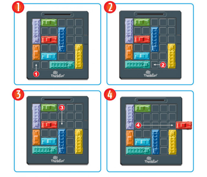 Час пик Детская - игра-головоломка, ThinkFun Rush Hour Jr (76337)