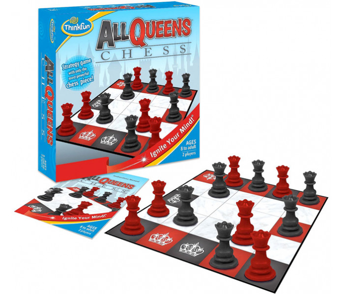 Шахматные королевы - игра-головоломка, ThinkFun All Queens Chess. 3450