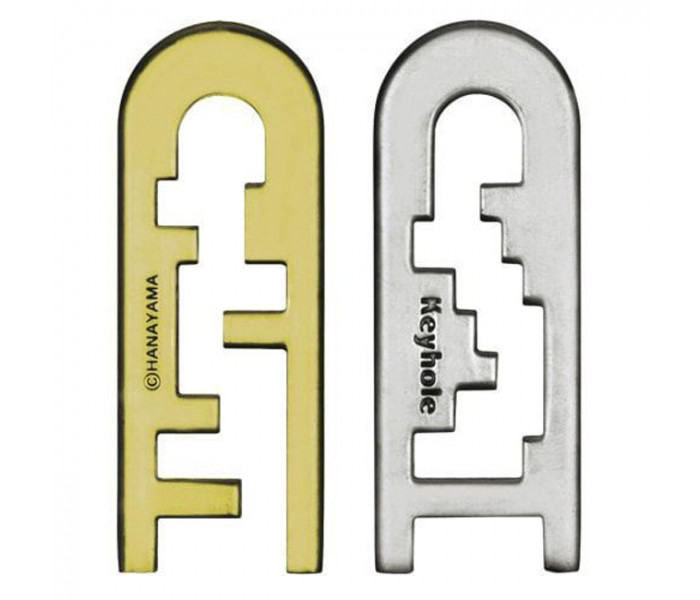 Металева головоломка Замок Cast Puzzle Keyhole, 4 ур. складності. Huzzle 515061
