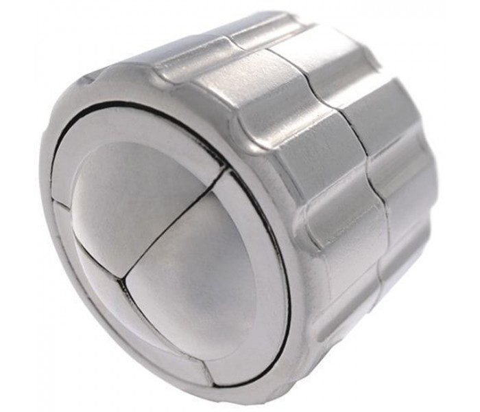 Металева головоломка Циліндр Cast Puzzle Cylinder, 4 ур. складності. Huzzle 515058