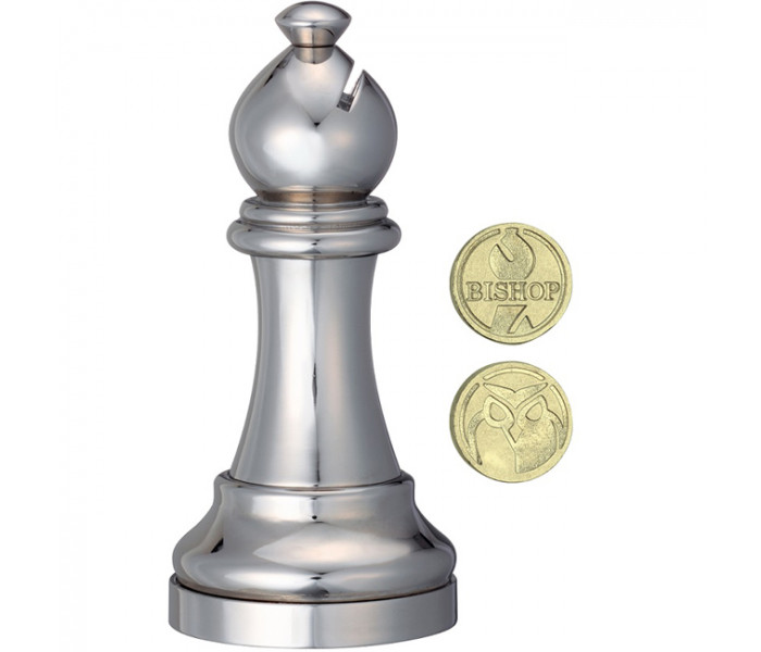 Металлическая головоломка Слон (Офицер), Chess Puzzles Bishop. Cast Puzzle (473684)