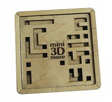 Фото Дерев’яна головоломка лабіринт Mini 3D N-Maze