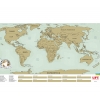 Фото 3 - Скретч карта світу (Scratch Map) англійською мовою (вир-во Китай)