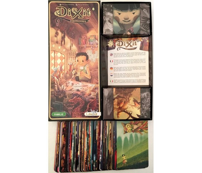 Dixit 8 Harmonies (Гармония) дополнение к игре Диксит. Libellud (DIX10ML1) (3558380049258)