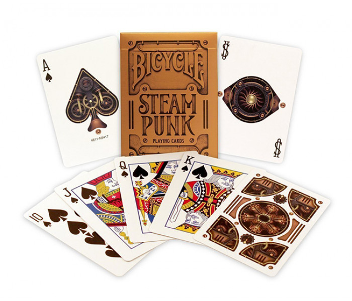 Карти Bicycle Steampunk Gold від theory11