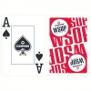 Фото 3 - Игральные карты Copag WSOP пластик 100% Jumbo Index Red