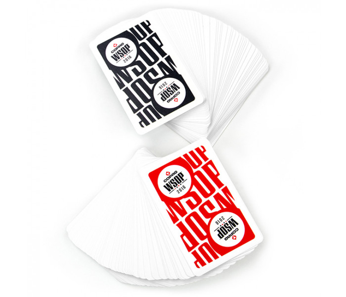 Игральные карты Copag WSOP пластик 100%, Jumbo Index Black