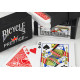 Игральные пластиковые карты Bicycle Prestige Dura-Flex Red