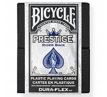 Фото Гральні пластикові карти Bicycle Prestige Dura-Flex Blue