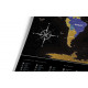 Скретч карта мира Travel Map Black World (ENG) 1DEA.ME (4820191130074)