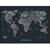 Фото 5 - Скретч карта світу Travel Map LETTERS World (ENG) 1DEA.ME (4820191130425)