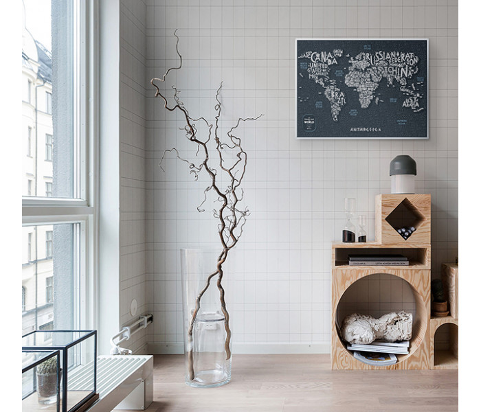 Скретч карта мира Travel Map LETTERS World (ENG) 1DEA.ME (4820191130425)