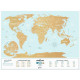 Скретч карта мира Travel Map Holiday LAGOON World (ENG) 1DEA.ME (4820191130524)