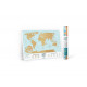 Скретч карта мира Travel Map Holiday LAGOON World (ENG) 1DEA.ME (4820191130524)