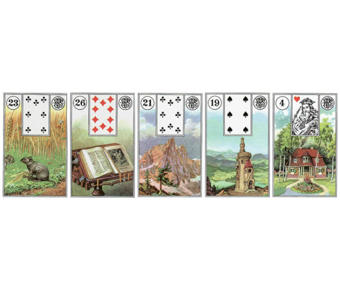 Mlle Lenormand Piatnik - гадальні карти Таро "Мадам Ленорман" (1941)