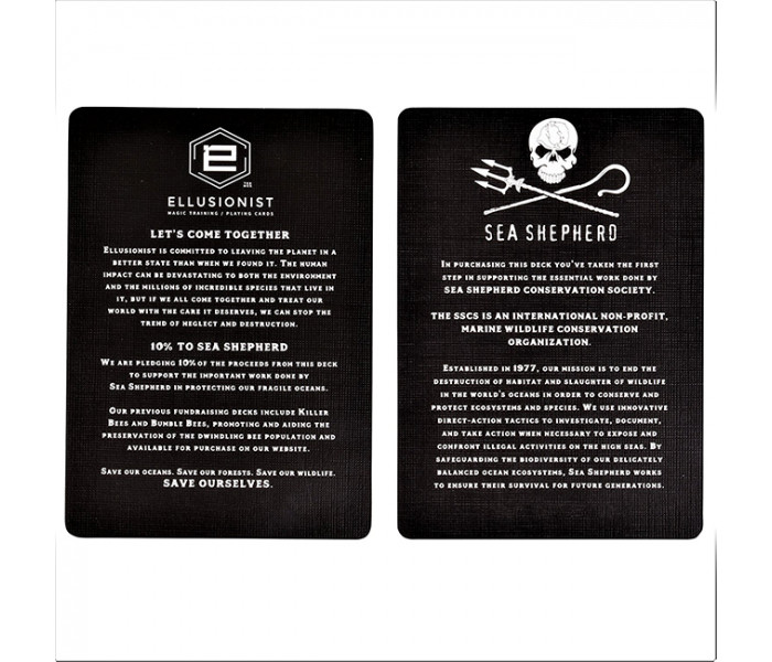 Sea Shepherd - игральные карты Ellusionist