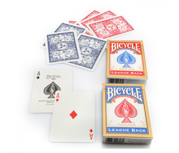 Карти Bicycle League Back Red