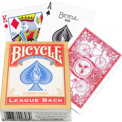 Карты Bicycle League Back Red