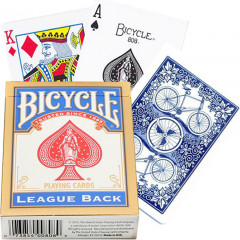 Карты Bicycle League Back Blue