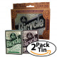 Подарочный набор карт Bicycle Collector’s Tin (2 колоды)