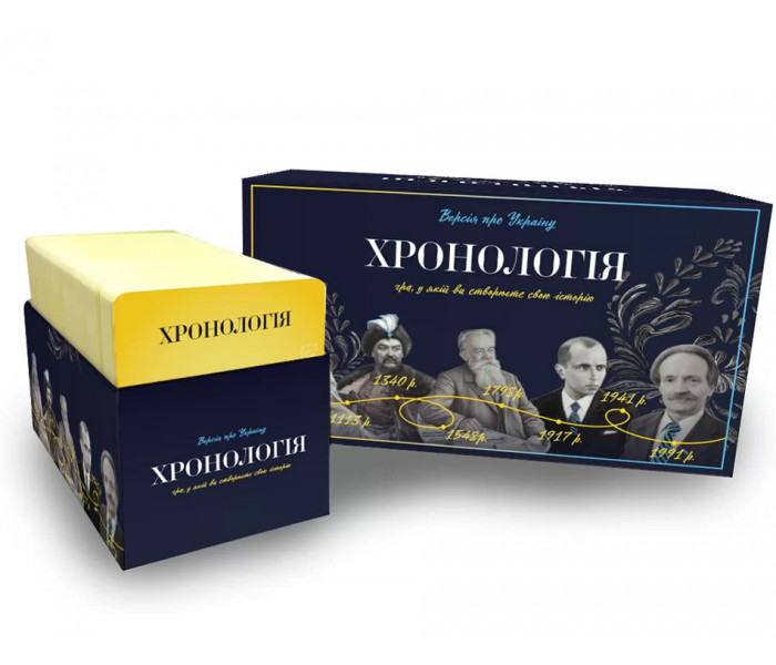 Настільна гра Хронологія від Memo Games