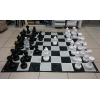 Фото 4 - Великі садові (вуличні) шахи СШ-12, король - 30 см, поле 140 х 140 см (GC-12)