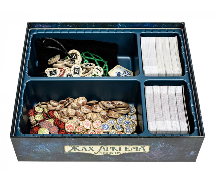 Настольная игра Ужас Аркхема: Карточная игра (обновленное издание) УКР