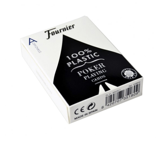 Пластиковые карты Fournier 2500 4-Standard index Blue (10016249)