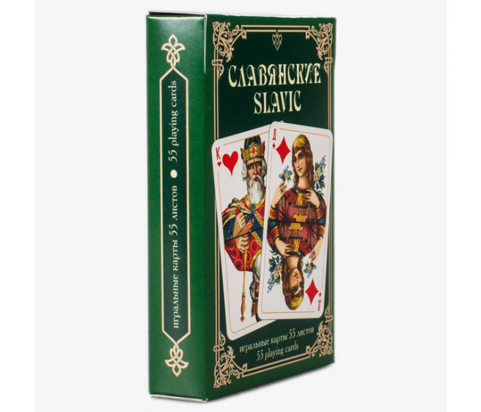 Колекційні гральні карти Piatnik "Слов’янські", 55 аркушів (1343)