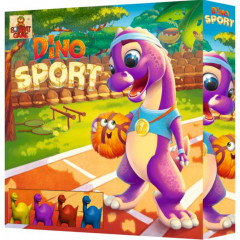 “Дино спорт” (Dino Sport) - настольная игра с 3D ареной. Bombat Game (4820172800231)