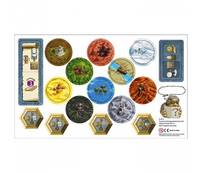 Терра мистика (Terra Mystica) - настольная стратегическая игра. Feuerland (41373)