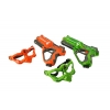 Фото 8 - Лазертаг для дітей - ігровий набір 2 бластери + 2 захисні маски (зелений, оранжевий)