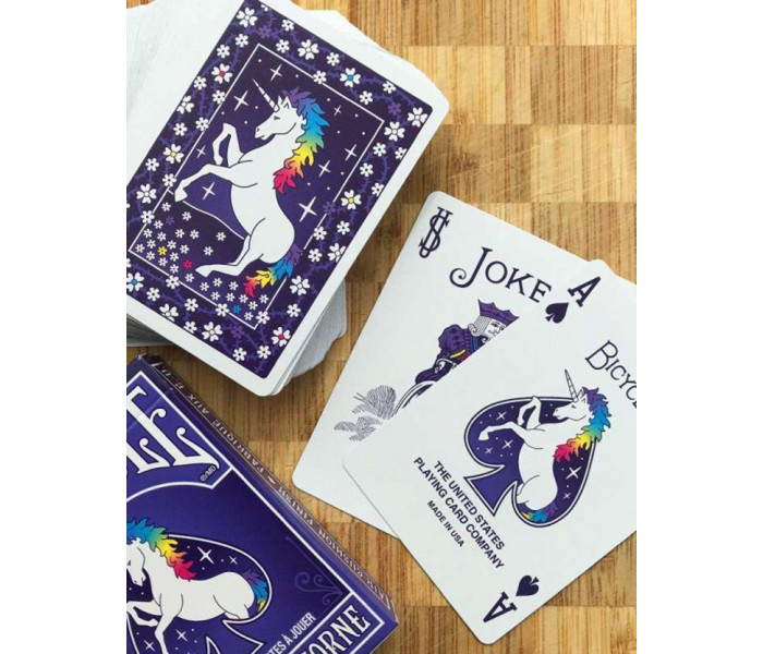 Карты Bicycle Unicorn для фокусов