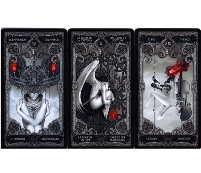 Таро Некро 13 - Tarot by Nekro XIII Fournier  (1028794)